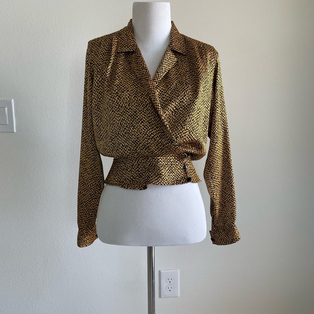 Vintage Liz Claiborne Blouse Petites Size 2